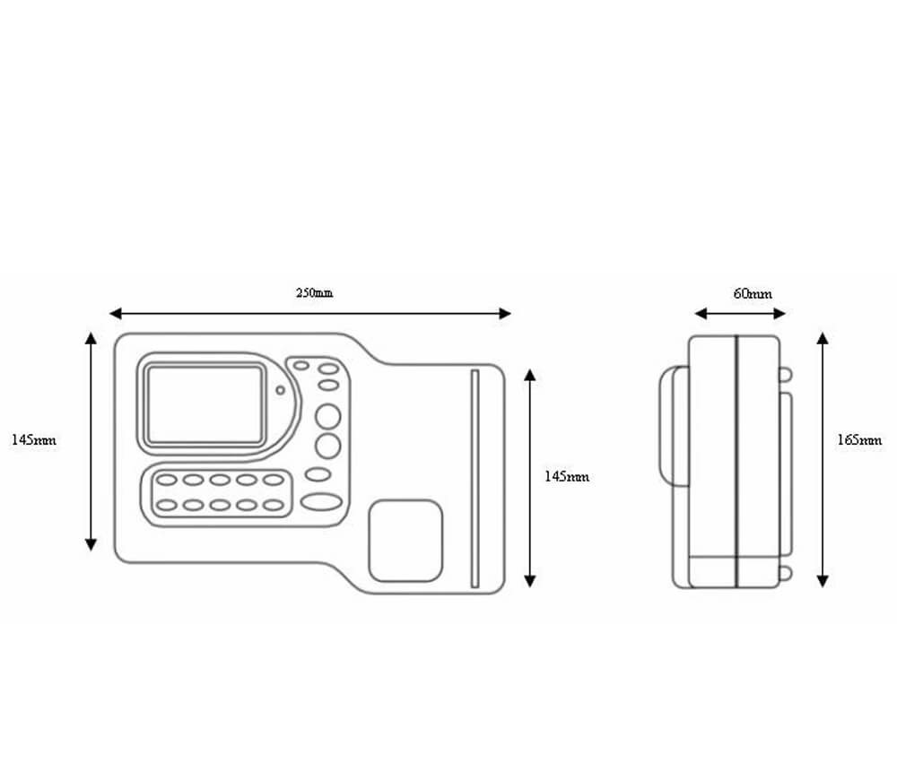 ابعاد st-2000