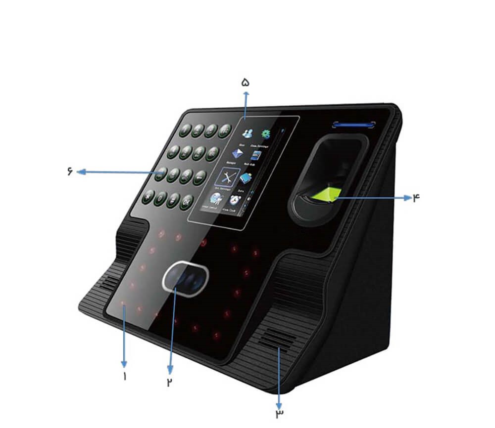 دستگاه حضور و غیاب st-face 160